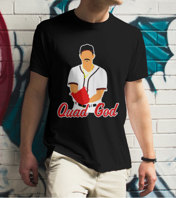 Quad God Spencer Strider Atlanta Baseball T-Shirt