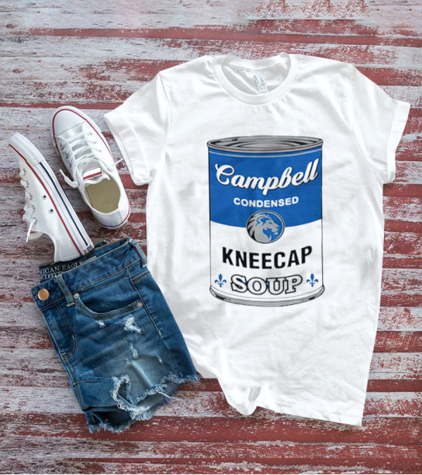 Campbell Condensed Kneecap Soup Lions Fan T-Shirt