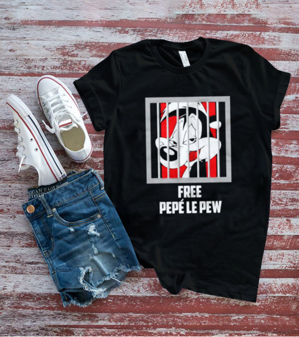 Free Pepé Le Pew Jail Bars T-Shirt