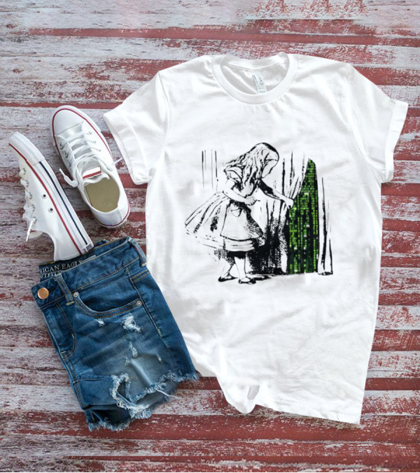 Alice Enters The Matrix New World T-Shirt