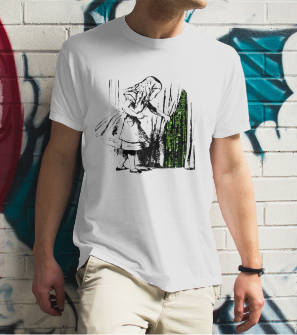 Alice Enters The Matrix New World T-Shirt