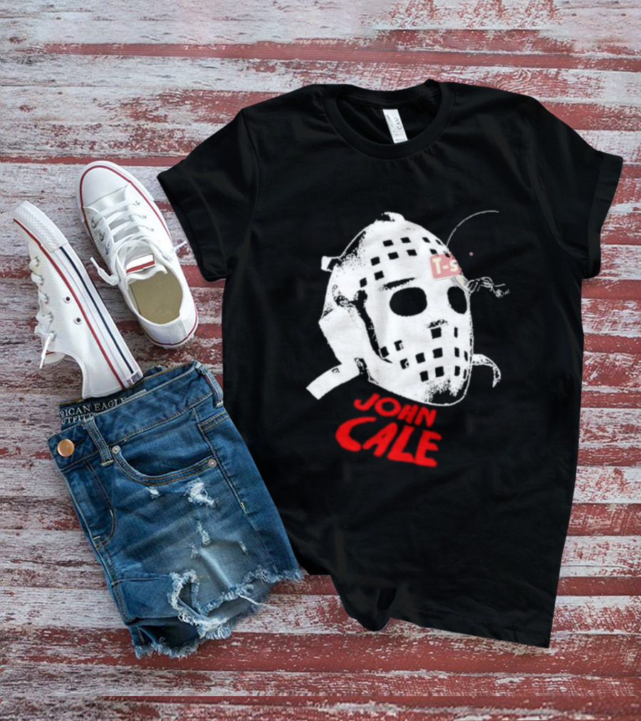 Jokermen Podcast John Cale Hockey Mask T-Shirt