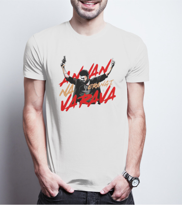 Annan Na Erangi Varava Guns Raised Pose T-Shirt