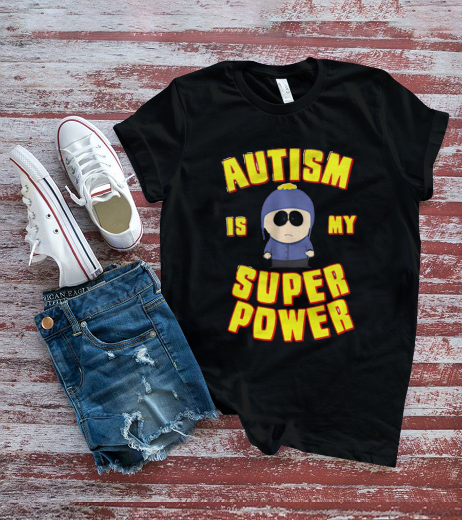 Craig Tucker Autism Is My Super Power T-Shirt