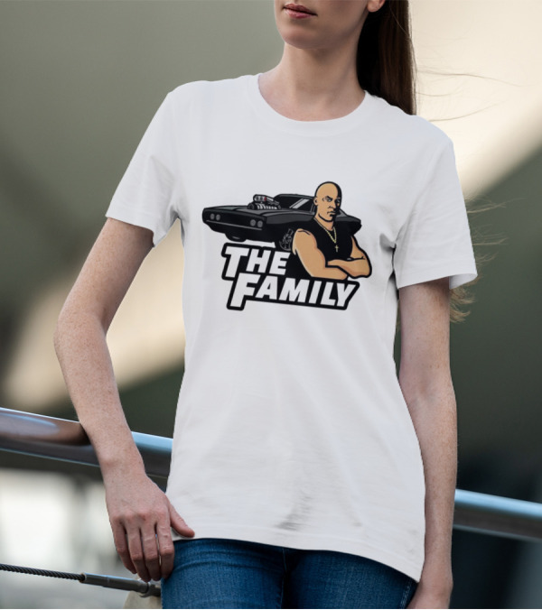 Dominic Toretto The Family Car Muscle T-Shirt