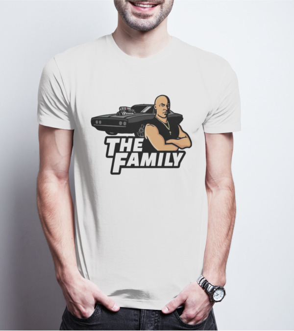 Dominic Toretto The Family Car Muscle T-Shirt