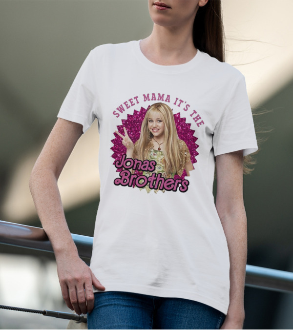 Sweet Mama It's The Jonas Brothers Hannah Montana Crossover Merch T-Shirt