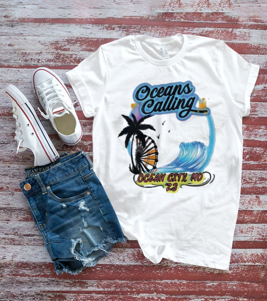 Oceans Calling Ocean City MD '23 T-Shirt