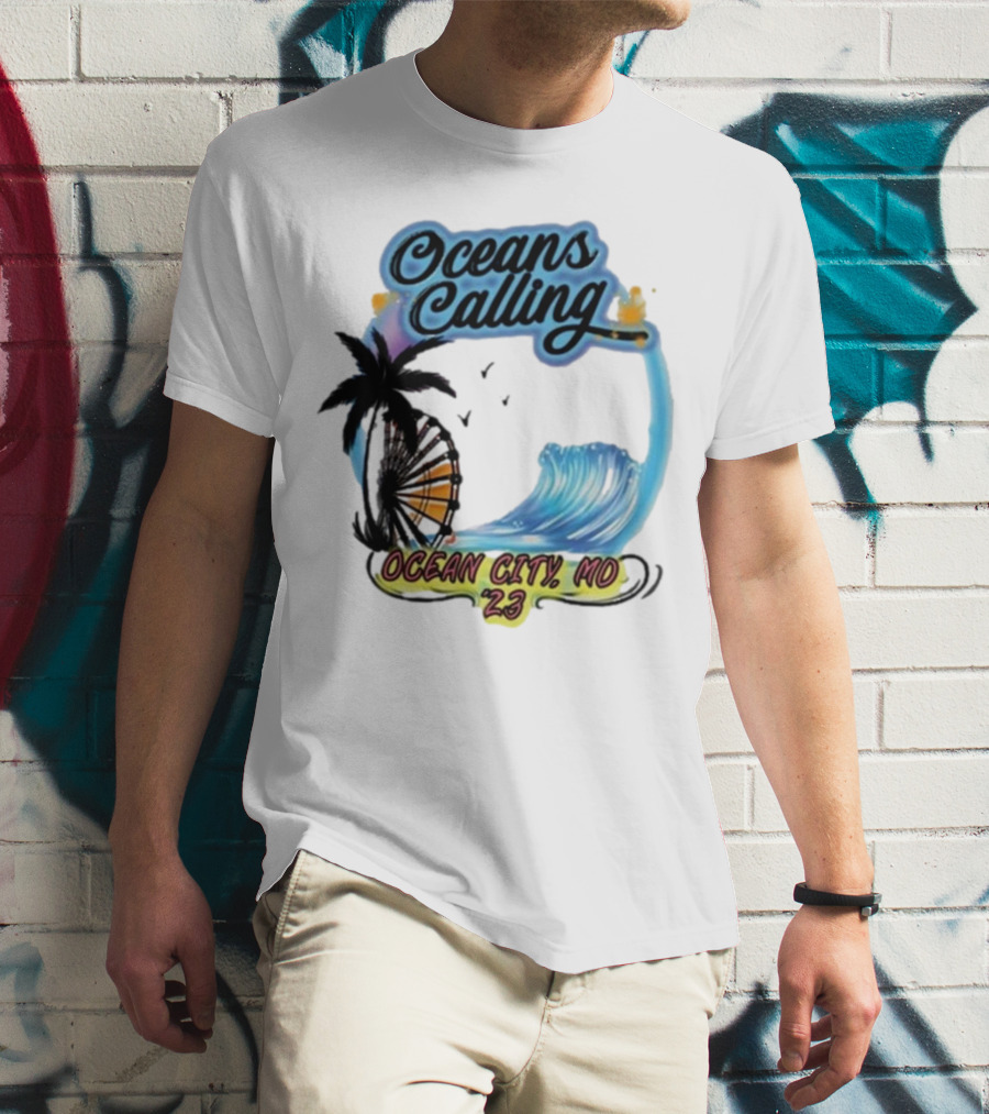 Oceans Calling Ocean City MD '23 T-Shirt