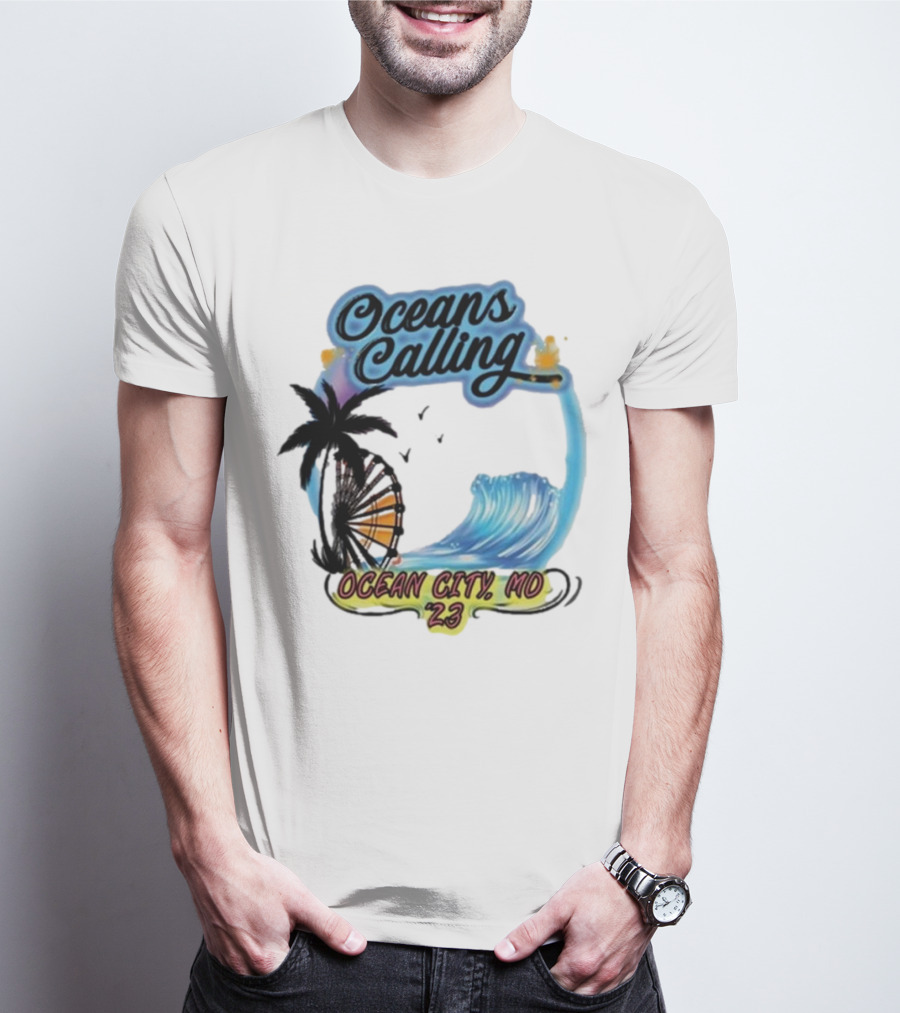 Oceans Calling Ocean City MD '23 T-Shirt