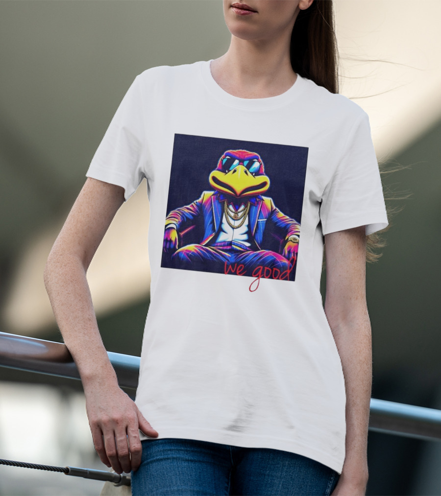 Jayhawks Big Jay In Suit We Good T-Shirt