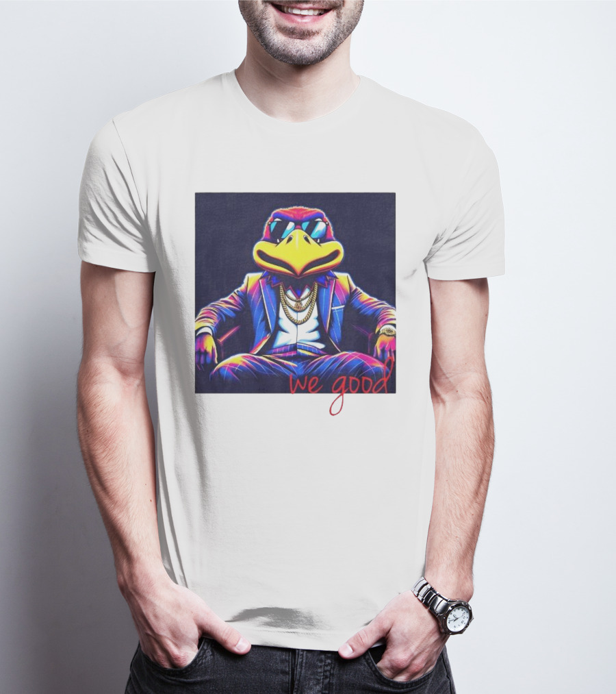 Jayhawks Big Jay In Suit We Good T-Shirt
