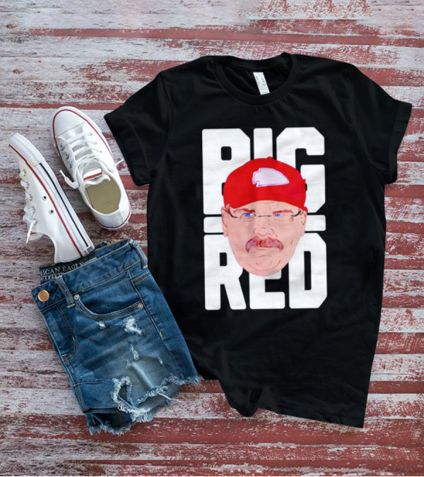 Big Red Football Coach Mavericks T-Shirt