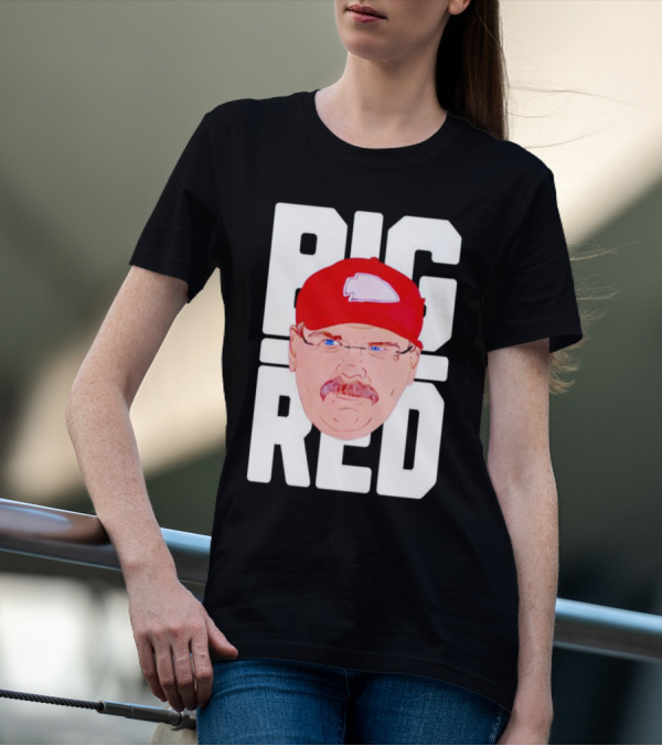 Big Red Football Coach Mavericks T-Shirt