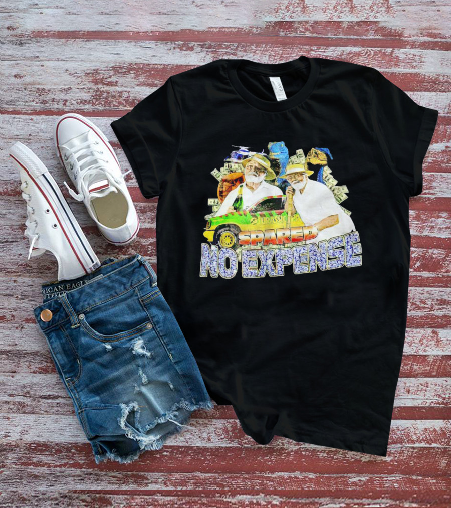 Jurassic Park Spared No Expense Dinosaur Adventure T-Shirt