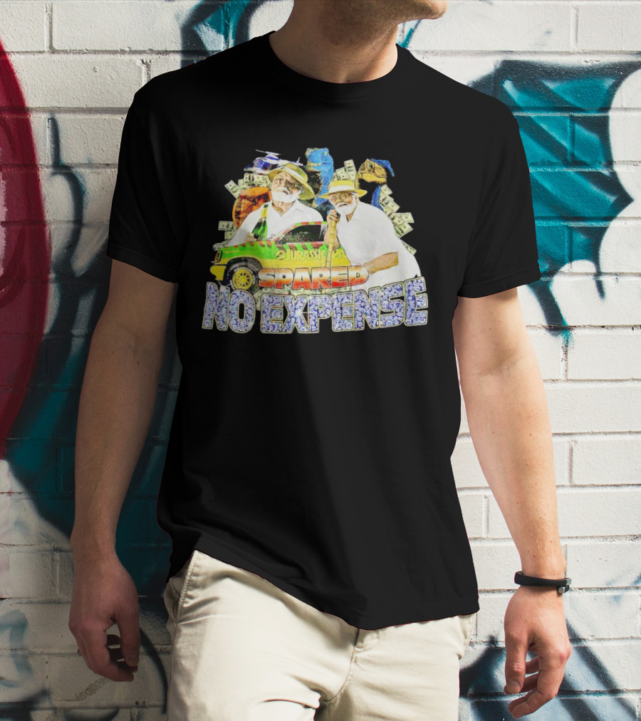 Jurassic Park Spared No Expense Dinosaur Adventure T-Shirt