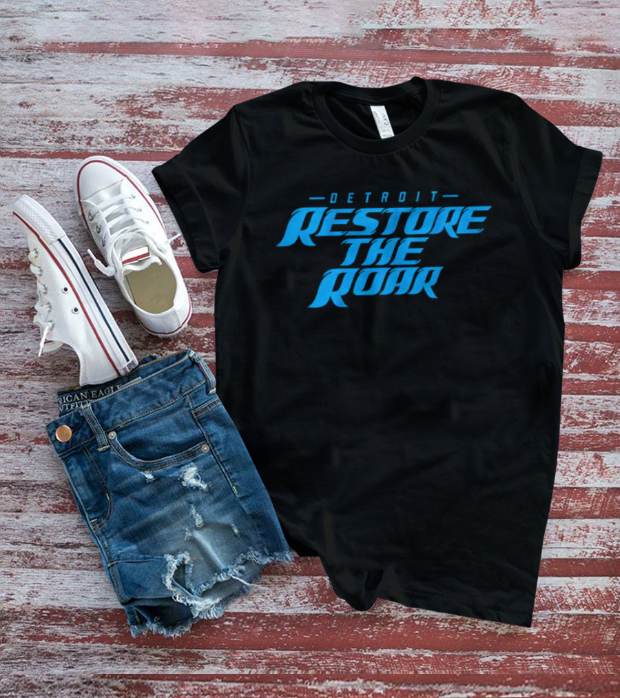 Detroit Restore The Roar T-Shirt