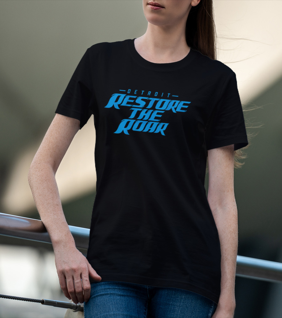 Detroit Restore The Roar T-Shirt