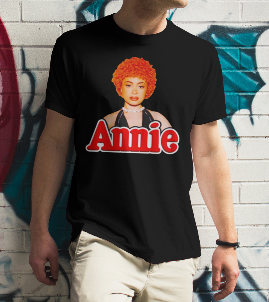 Spicy Annie Red Afro T-Shirt