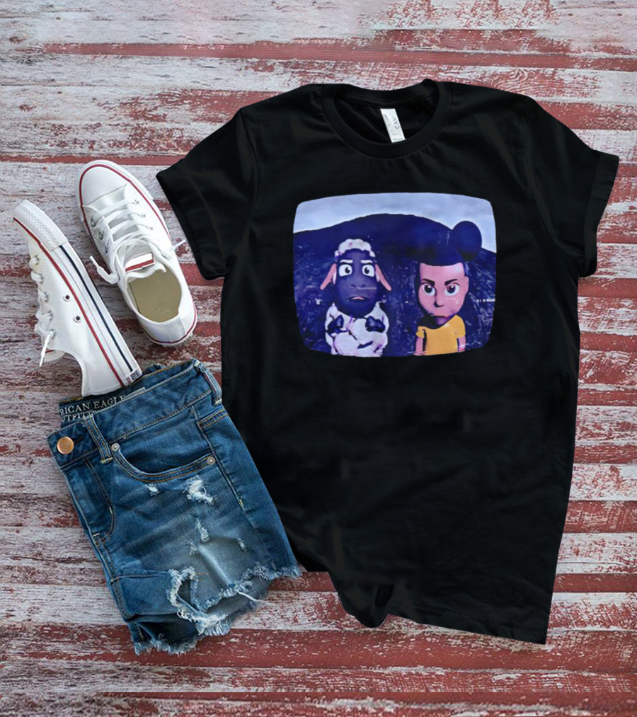 Amanda The Adventurer TV Show Retro Cartoon Character Duo T-Shirt