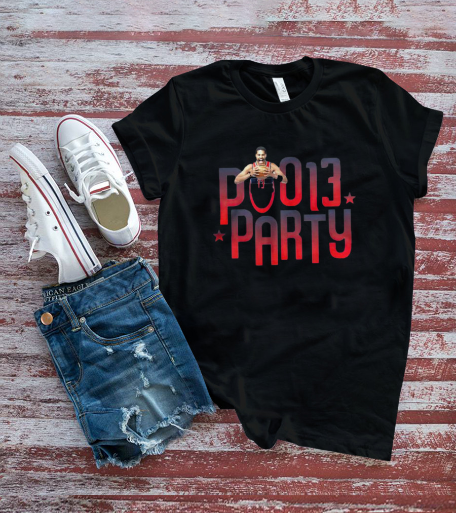 Jordan Poole 13 Party Washington Wizards T-Shirt