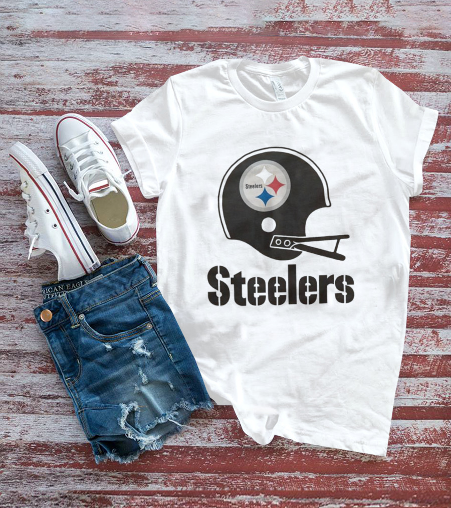 Steelers Big Helmet Classic T-Shirt
