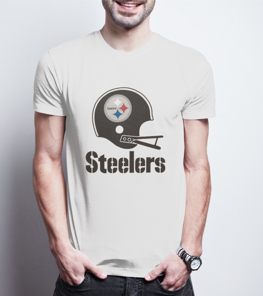 Steelers Big Helmet Classic T-Shirt