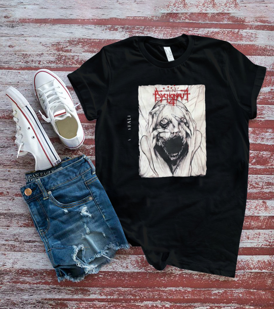 Psychonaut 4 V Tiali Album Artwork Grotesque Figure T-Shirt