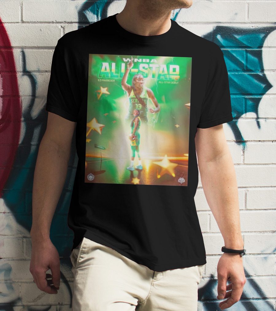 WNBA All-Star Ezi Magbegor All-Star Debut Seattle 13 T-Shirt