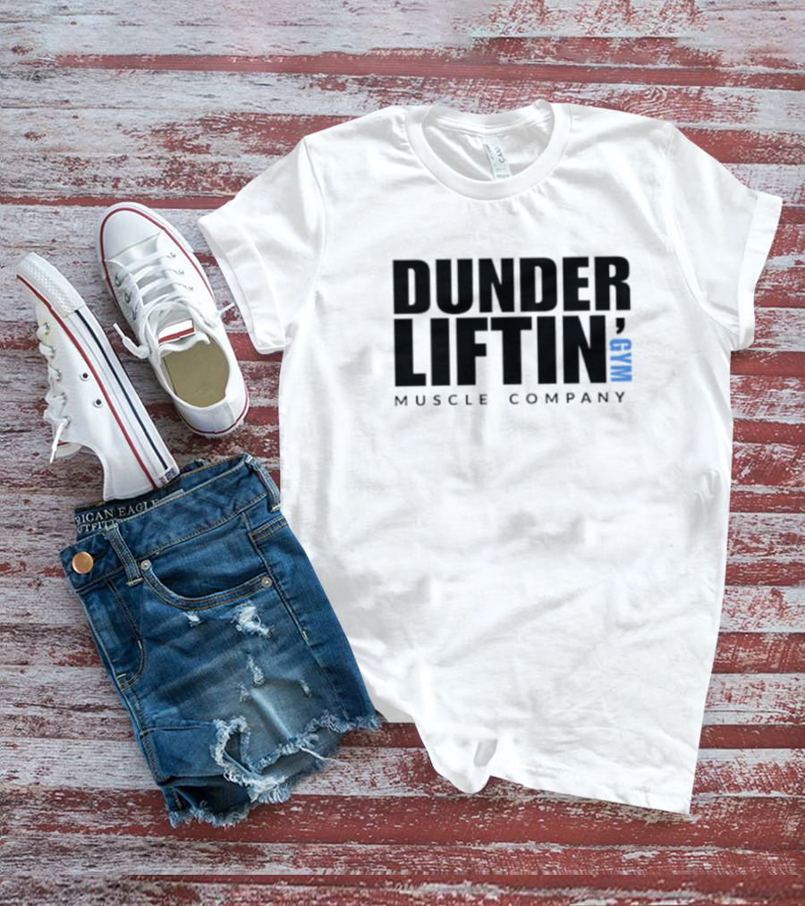 Dunder Liftin Muscle Company Gym T-Shirt