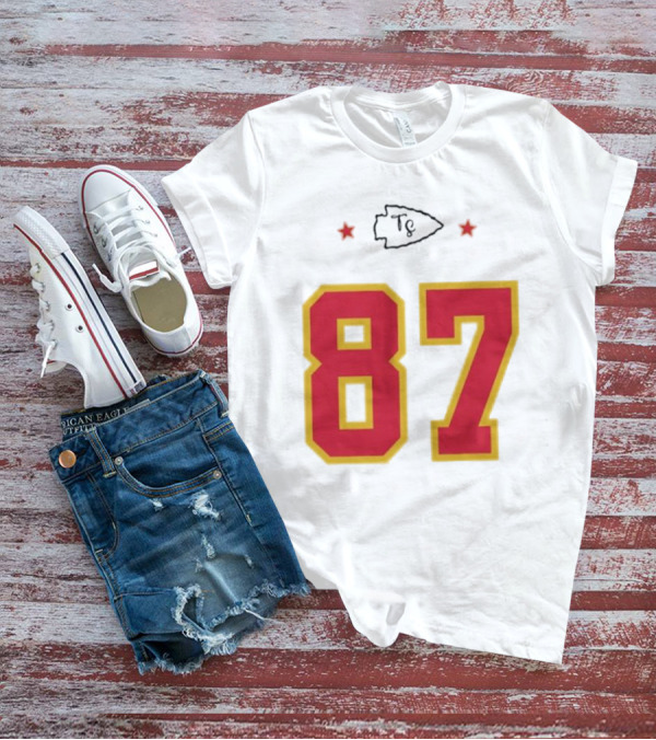 Travis Kelce Jersey 87 Chiefs Swift Kelce 87 T-Shirt
