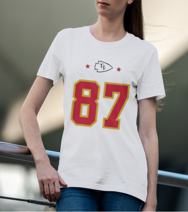 Travis Kelce Jersey 87 Chiefs Swift Kelce 87 T-Shirt