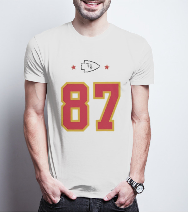 Travis Kelce Jersey 87 Chiefs Swift Kelce 87 T-Shirt
