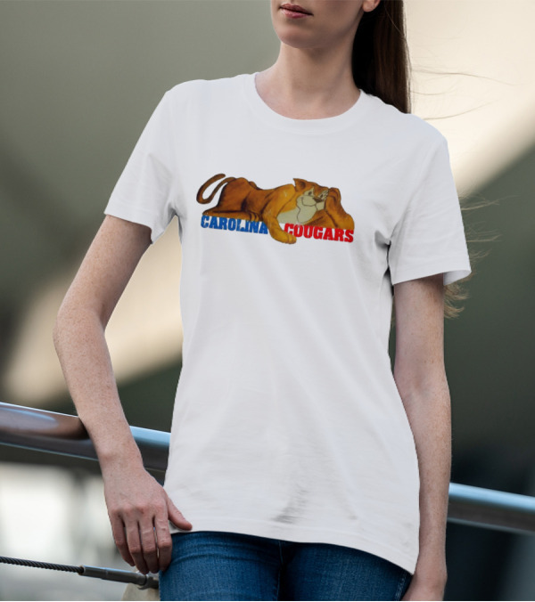 Carolina Cougars Vintage Mascot Retro T-Shirt