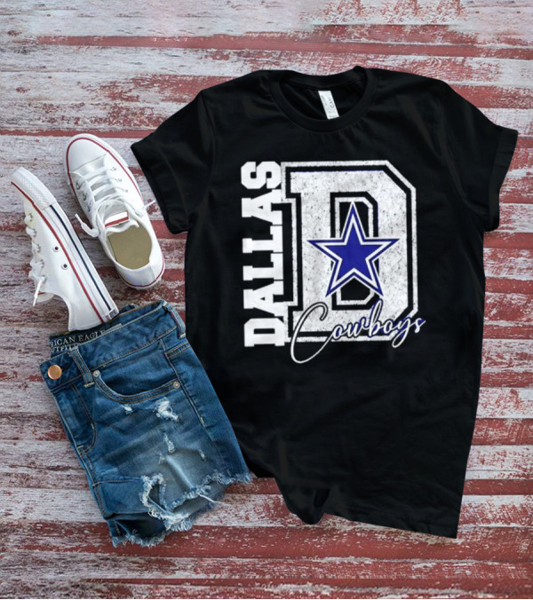 Dallas Cowboys Big D Star T-Shirt