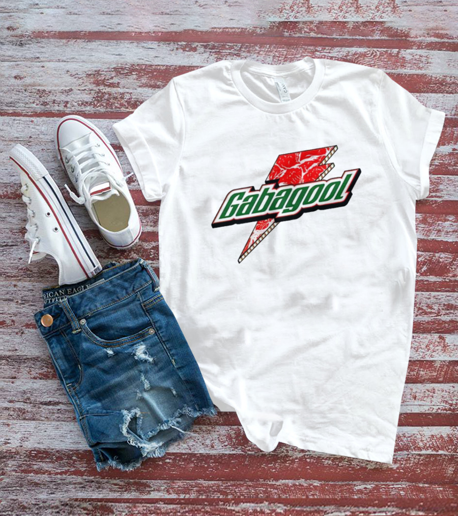 Gabagool Gatorade Parody Lightning Bolt Meat T-Shirt