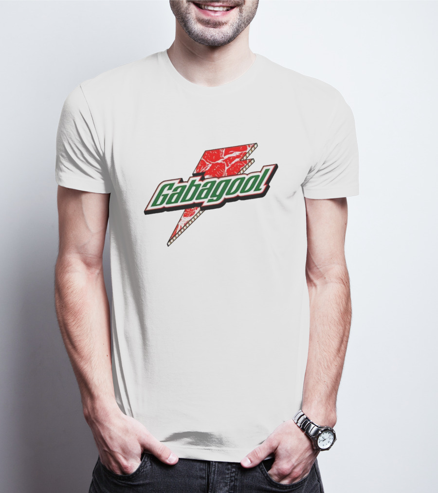 Gabagool Gatorade Parody Lightning Bolt Meat T-Shirt