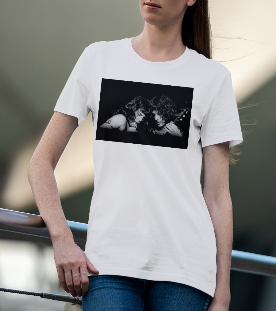 Queen Freddie Mercury Brian May Live Iconic Performance Photo T-Shirt