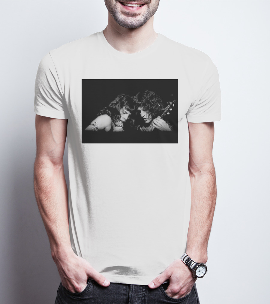 Queen Freddie Mercury Brian May Live Iconic Performance Photo T-Shirt