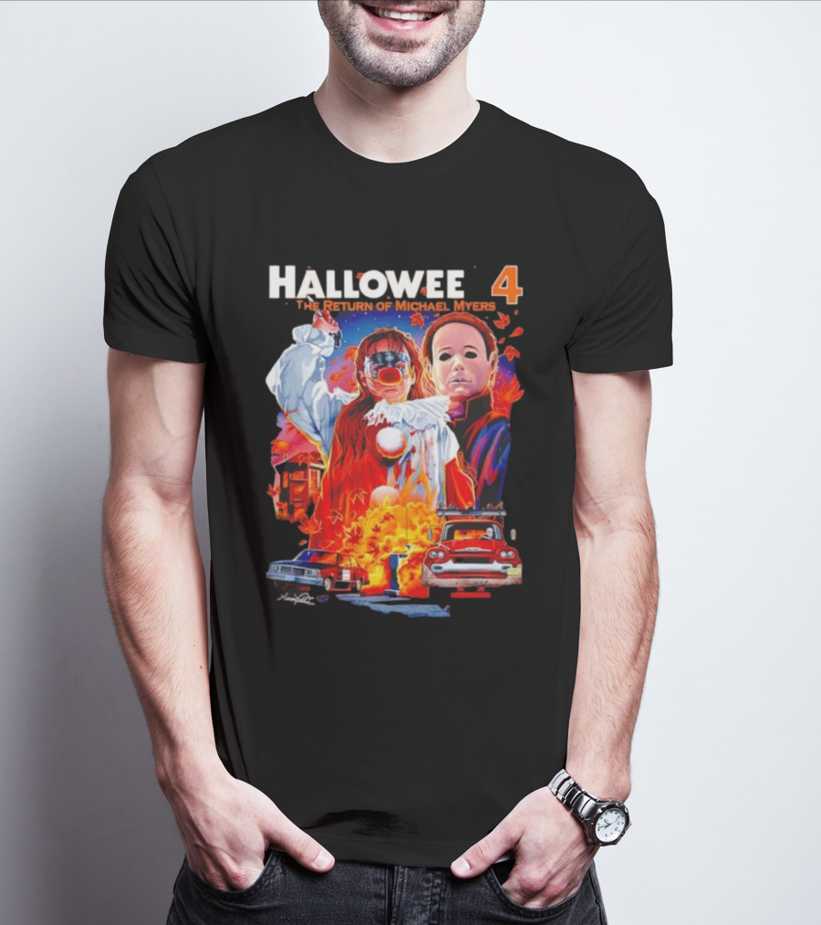Halloween 4 The Return Of Michael Myers Cold Blood T-Shirt
