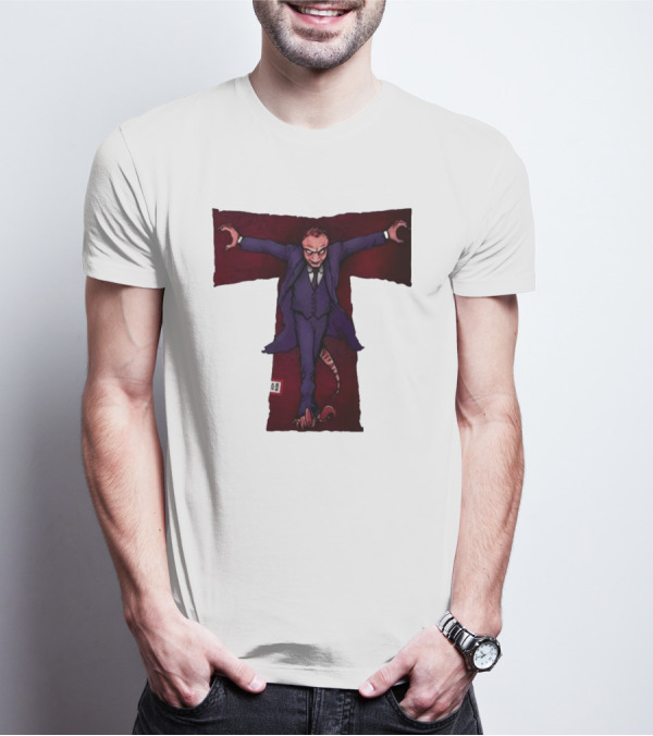 Torontosaurz Darkodon Suit-Clad T-Pose Character With Tail T-Shirt