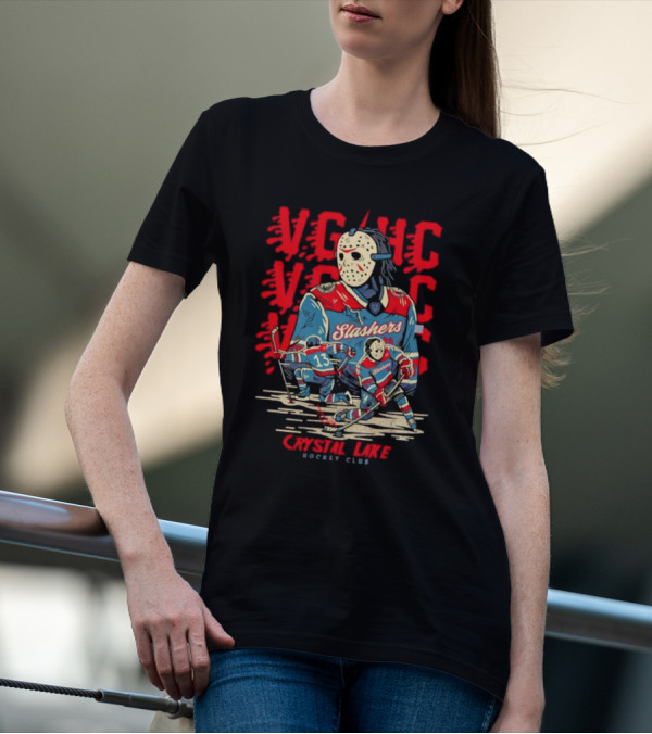 VGHC Crystal Lake Slashers Hockey Club T-Shirt