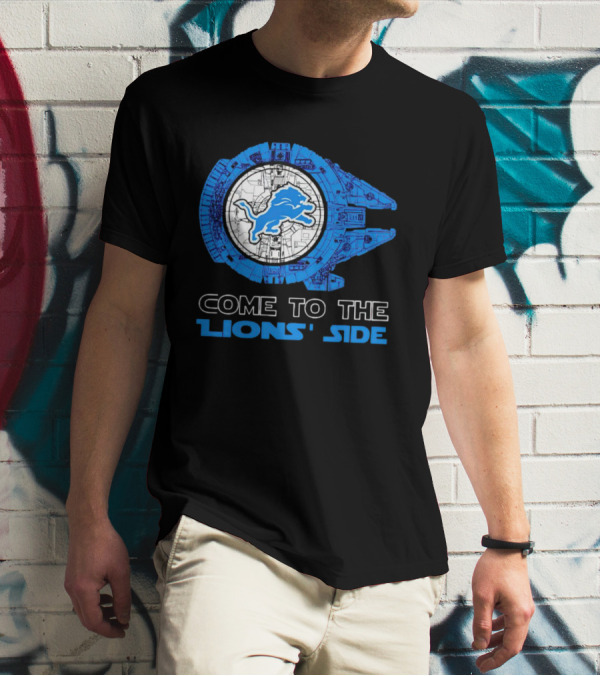 Come To The Lions' Side Millennium Falcon Crossover T-Shirt