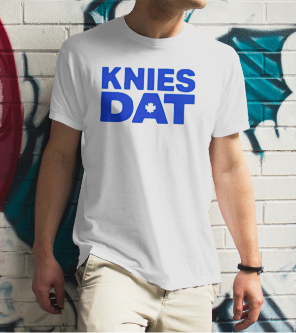 Knies Dat Canada Maple Leaf Hockey Connection T-Shirt