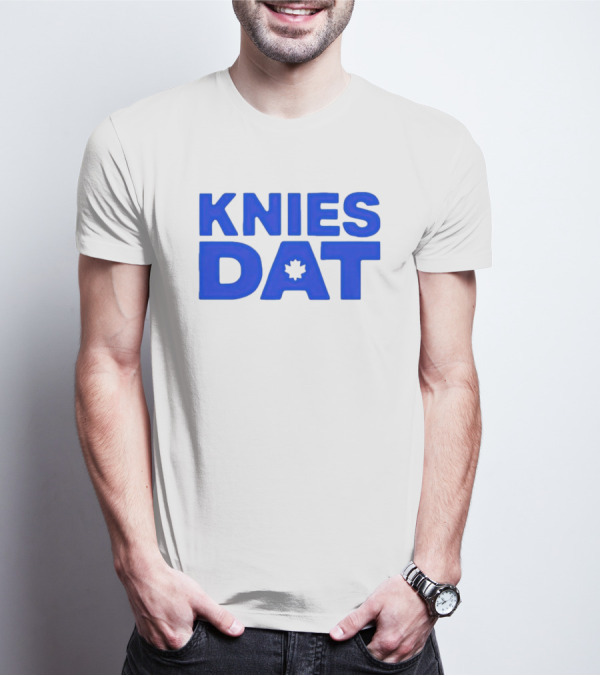 Knies Dat Canada Maple Leaf Hockey Connection T-Shirt