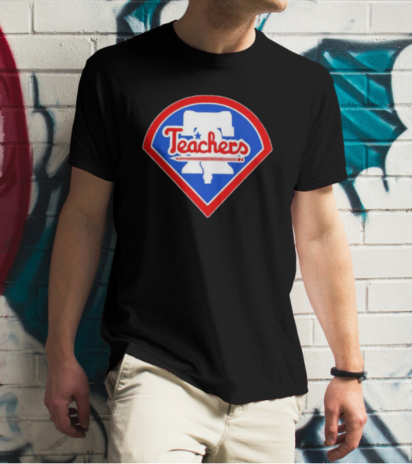 Philadelphia Phillies Liberty Bell Teachers T-Shirt