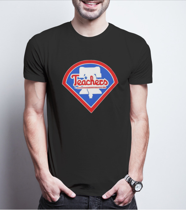 Philadelphia Phillies Liberty Bell Teachers T-Shirt