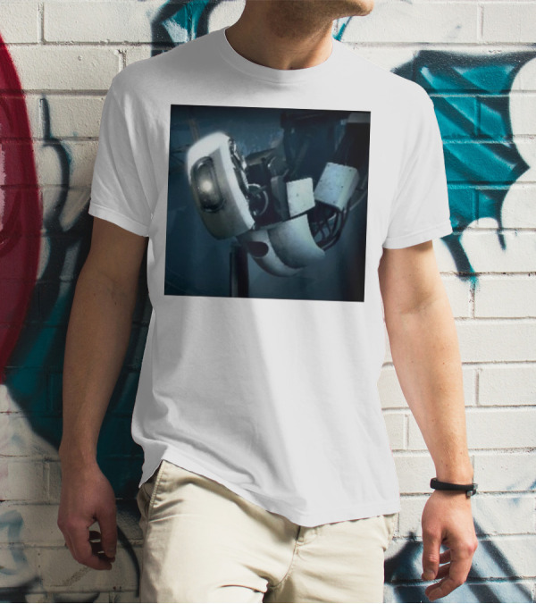 Actual Lesbians Robo Mommys Little Test Subject Portal Character GLaDOS T-Shirt