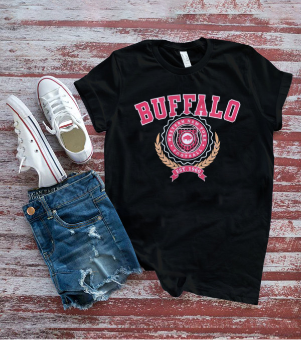 Buffalo Western New York Football Est. 1960 Vintage T-Shirt