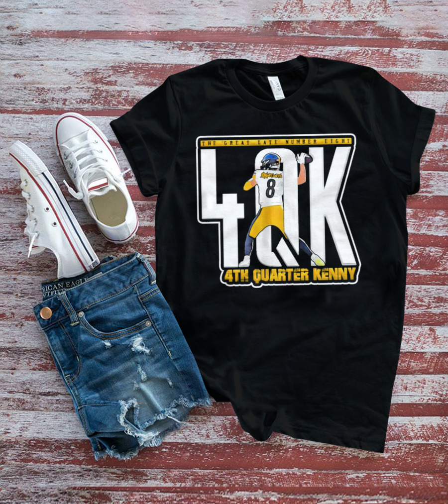 4th Quarter Kenny The Great Late Number Eight T-Shirt